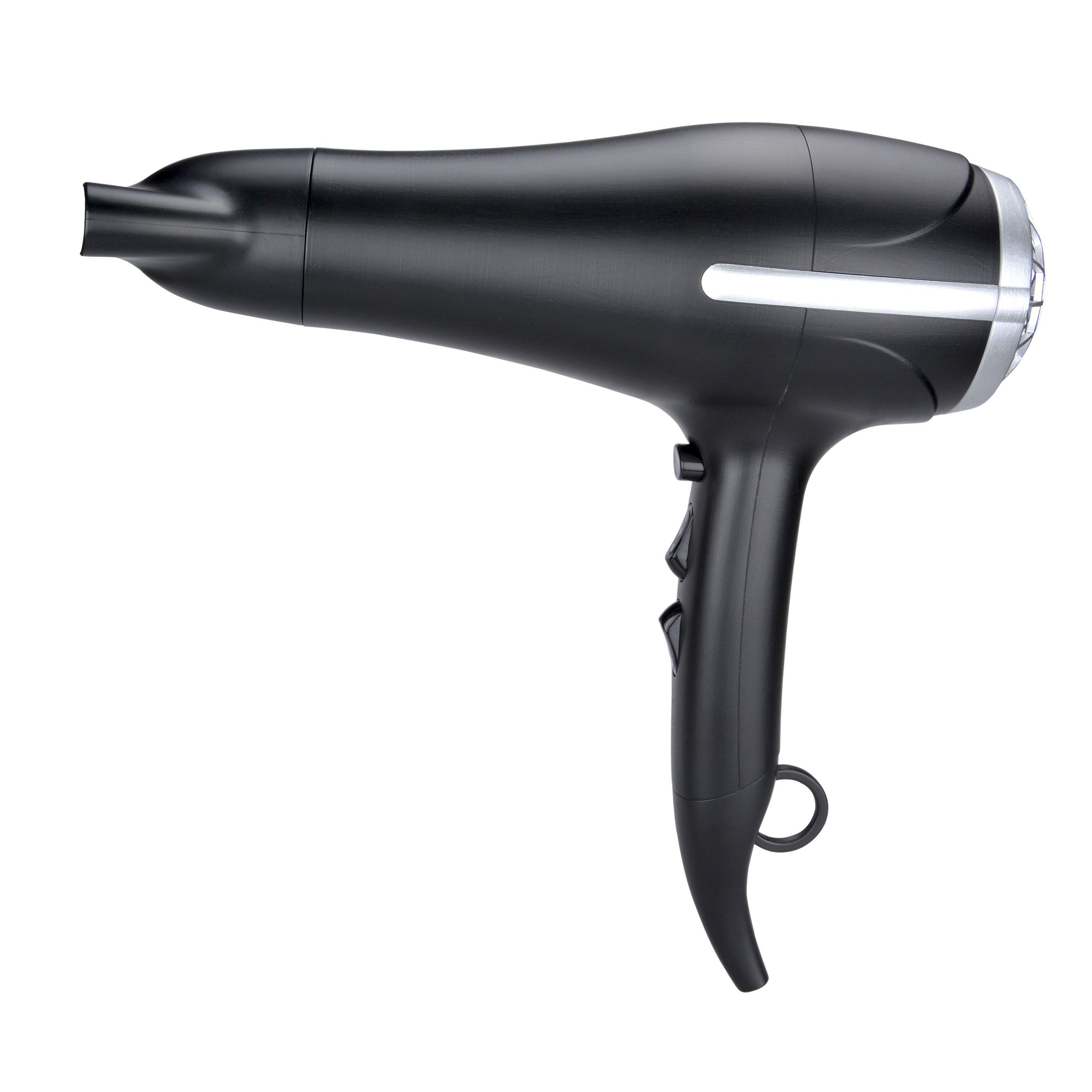Ergonomic Hair Dryer with Concentrator Nozzle
