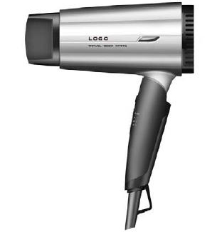 Professional Hair Dryer with Concentrator Nozzle