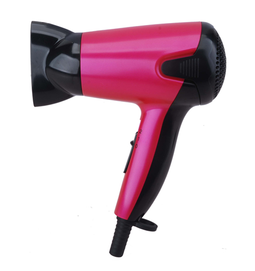 Compact Hair Dryer with Dual Speed and Heat Settings