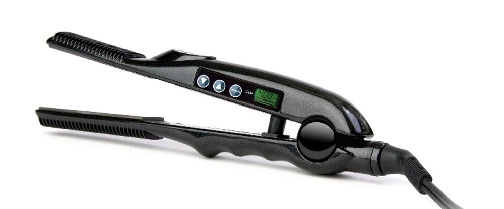 Professional Hair Straightening Iron with Digital Temperature Control