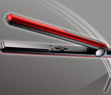 Ceramic Plate Hair Straightener with Adjustable Heat