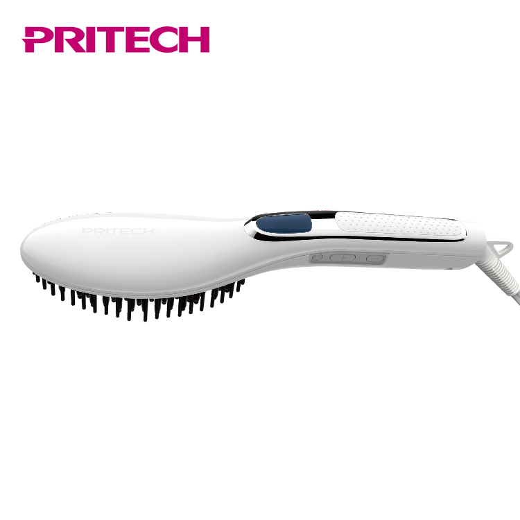 Heated Hair Straightening Brush