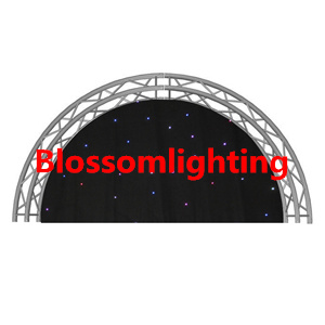 Half-Circle LED Starry Sky Backdrop for Stage Lighting