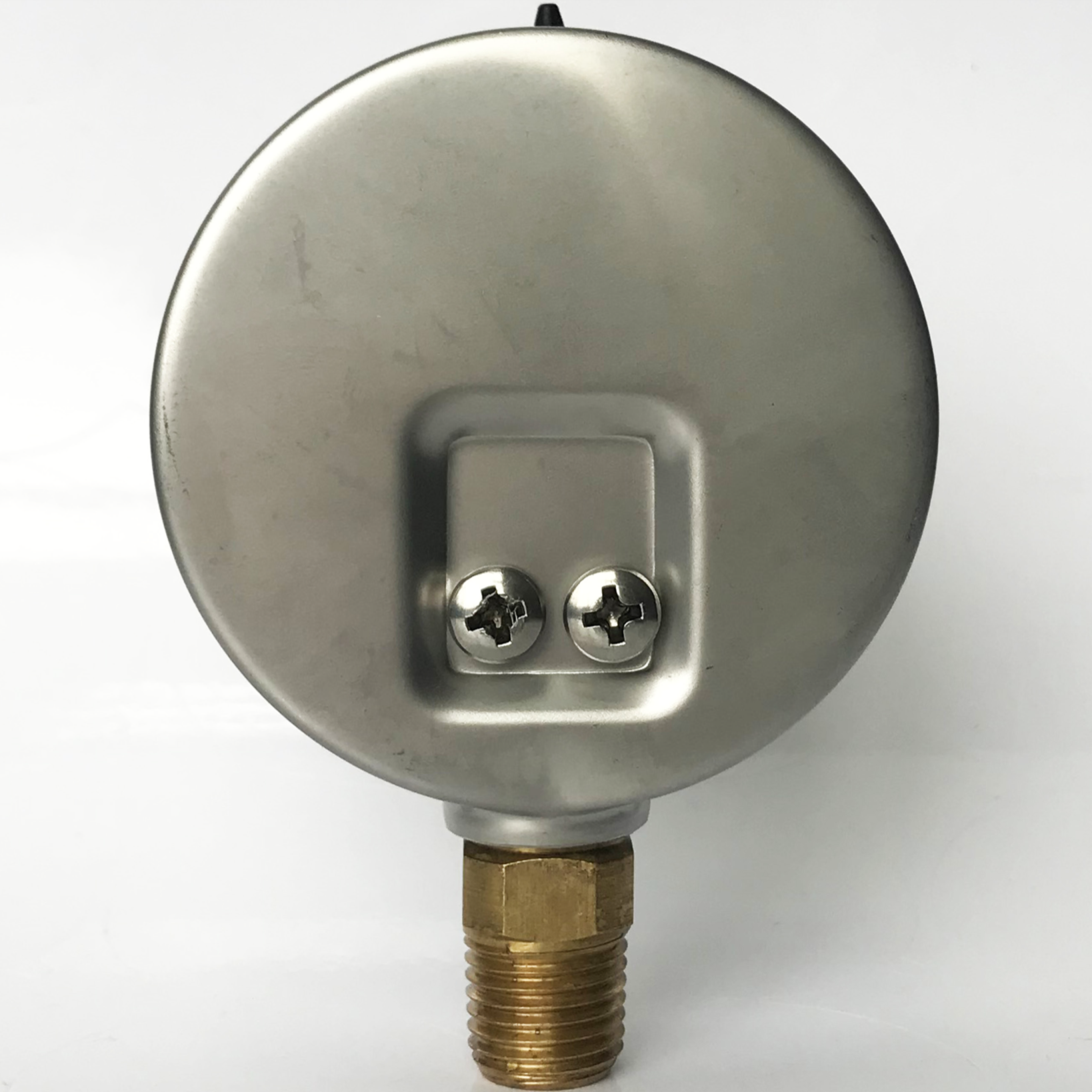 Stainless Steel Pressure Gauge with Brass Connection