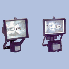 Halogen Security Floodlight with PIR Motion Sensor