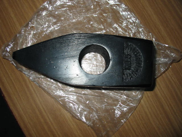 Stone Breaking Hammer with Hardened Steel Head