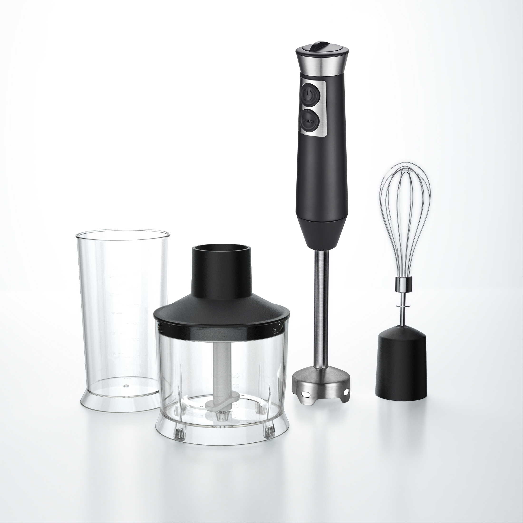 Electric Hand Blender with Attachments