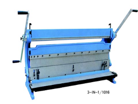 Hand Combination Shear Bend Slip Roll 3 in 1 Machine for Metal Sheet - Image 2