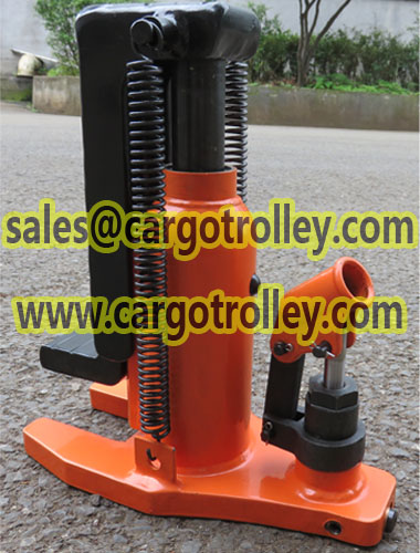 Hydraulic Toe Jack for Heavy Lifting