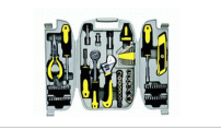 Comprehensive Hand Tool Set with Carrying Case