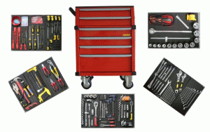 Rolling Tool Chest with Hand Tool Set