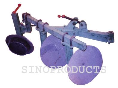 Three-Disc Plough System for Hand Tractors
