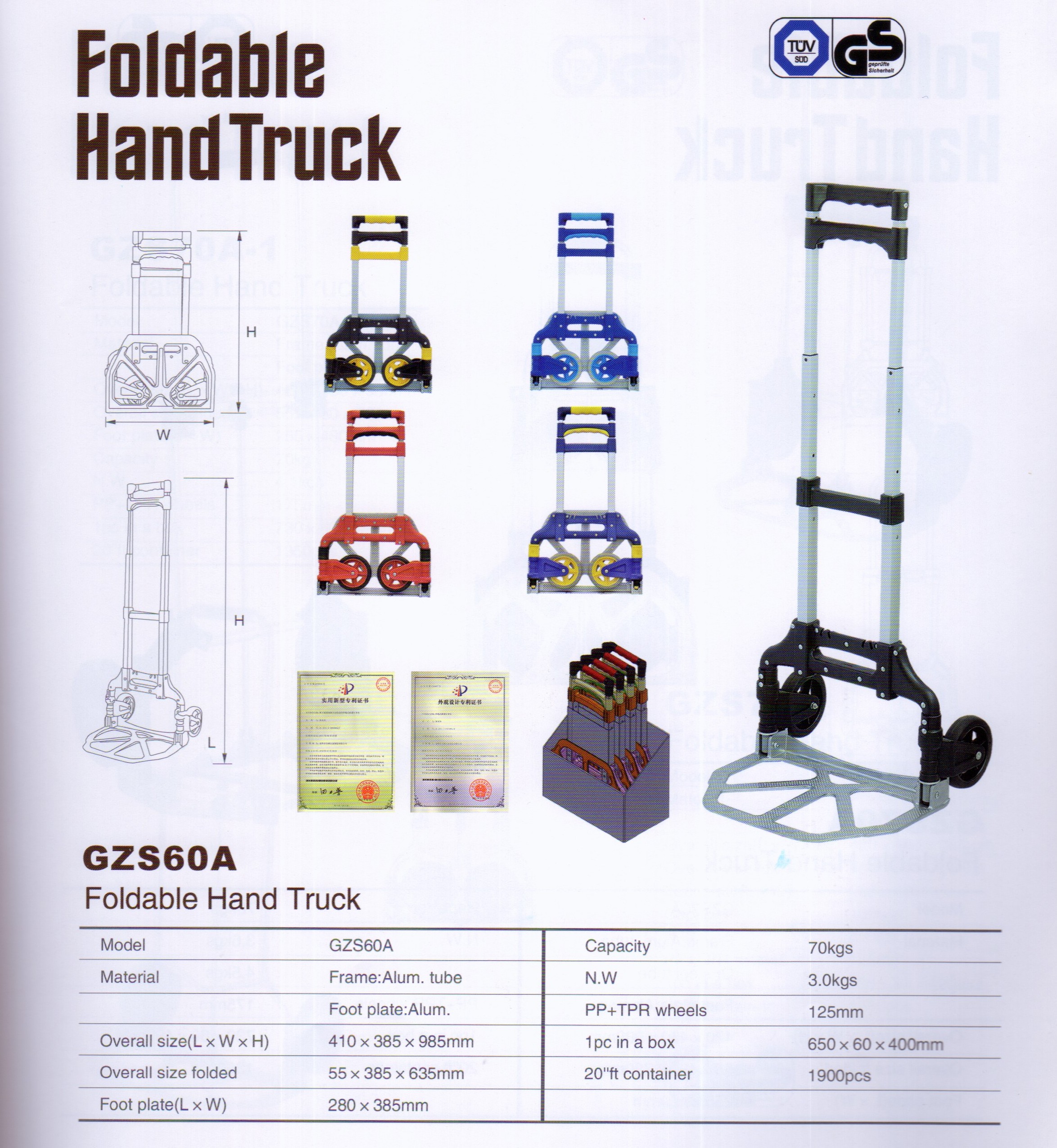 Foldable Hand Truck