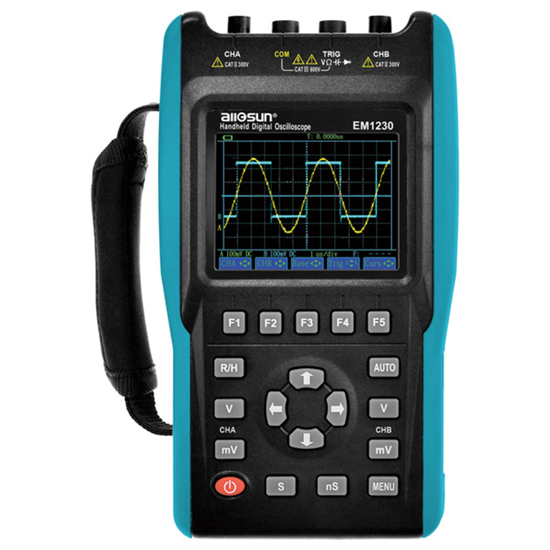 Dual Channel Handheld Oscilloscope
