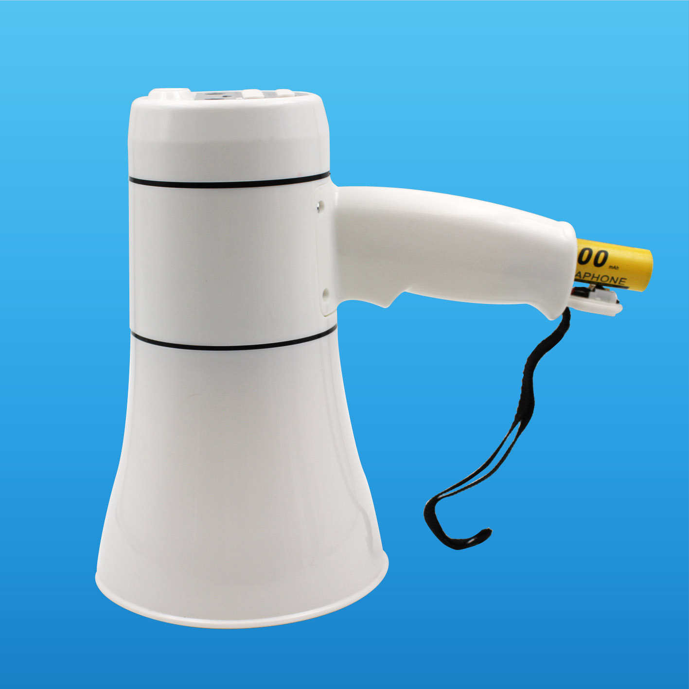 handheld megaphone with USB and TF card - Image 3