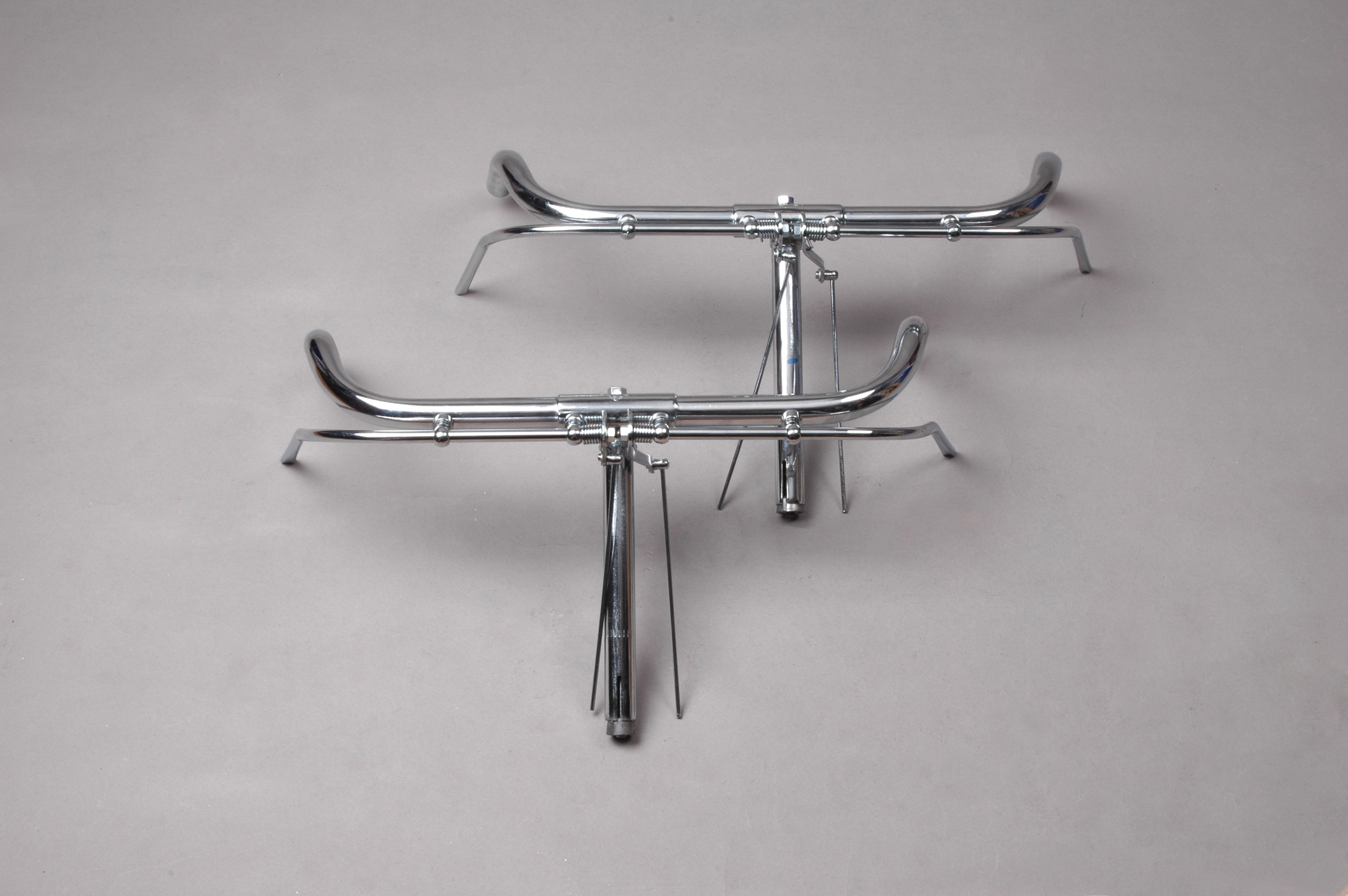 Vintage Bicycle Handlebars with Integrated Brake Levers