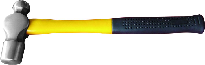 2 lb Ball Pein Hammer with Fiberglass Handle