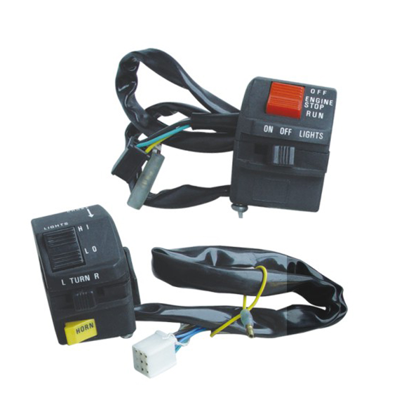 Motorcycle Handlebar Control Switch Assembly