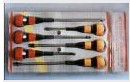 Ergonomic Screwdriver Set with Multiple Tips