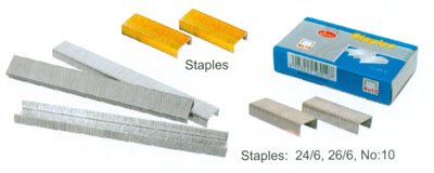 Metal Staples for Office Staplers