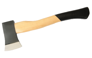 Forged Steel Axe with Hardwood Handle