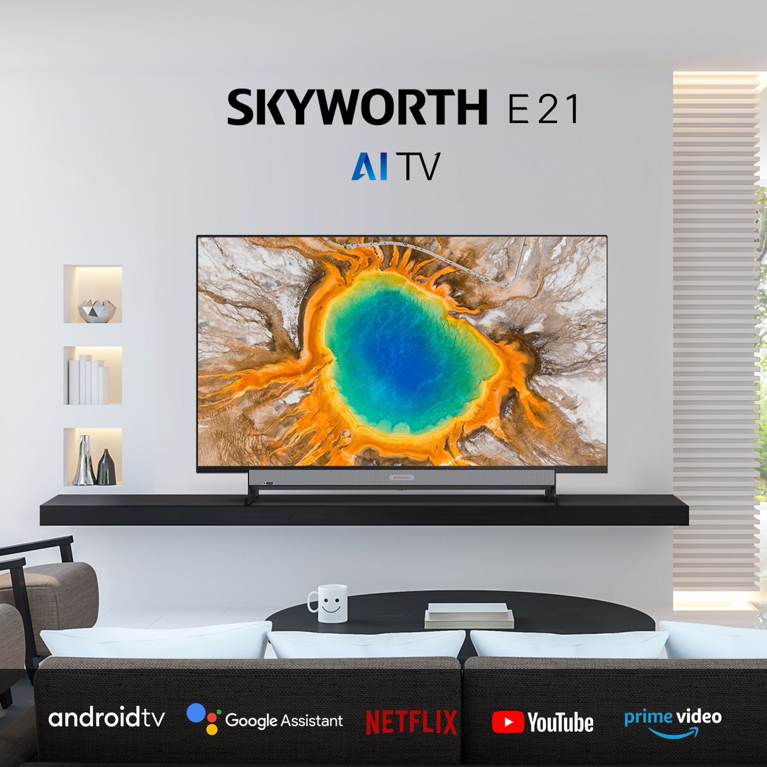32-Inch HD Android Smart TV