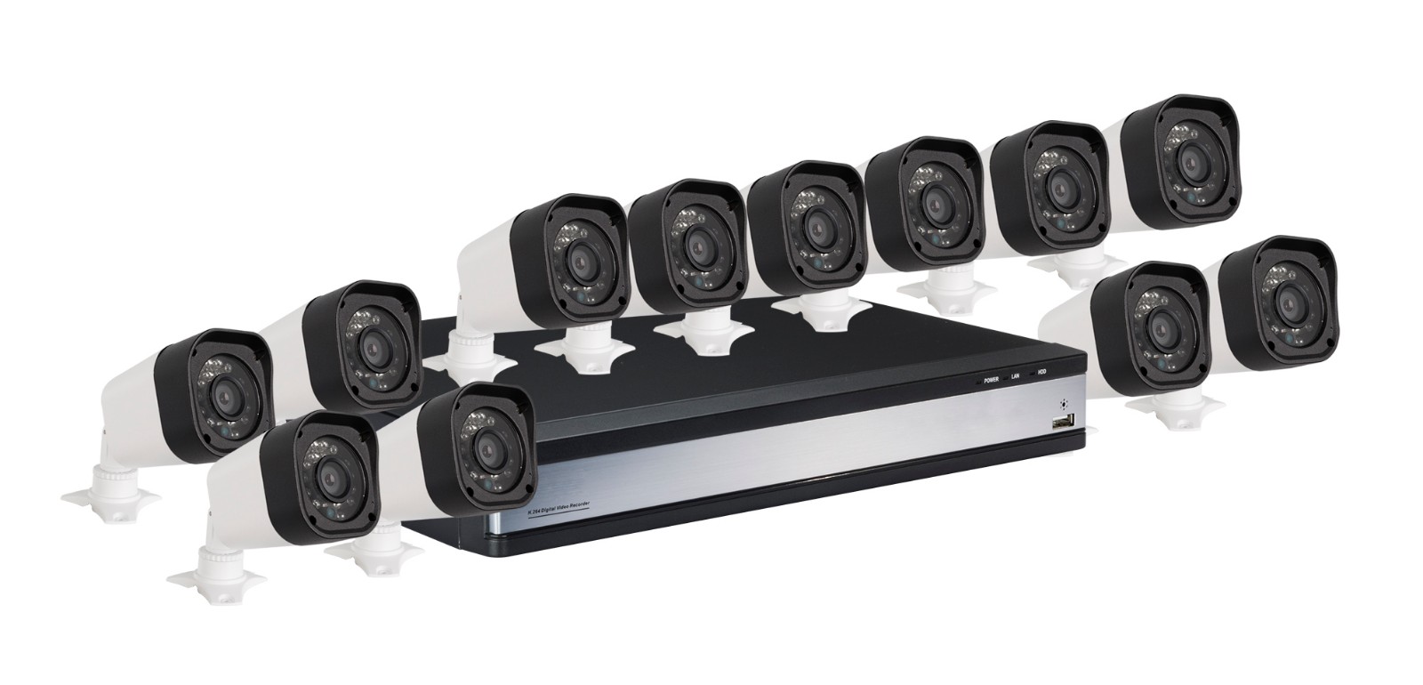 HD CCTV Security System with DVR