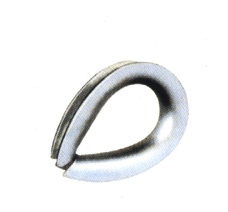 Galvanized Steel Wire Rope Thimble BS464
