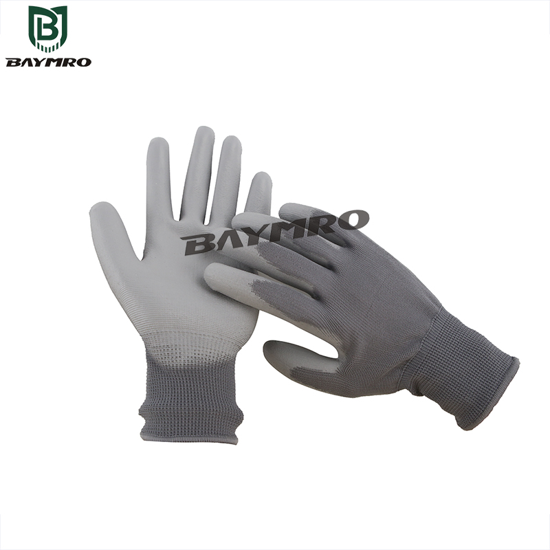 13G Fingertip PU Coated Gloves