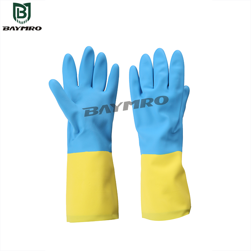 HDP405 - CE EN388 2101X - Chemical Resistant Gloves - HDP405 - Image 3