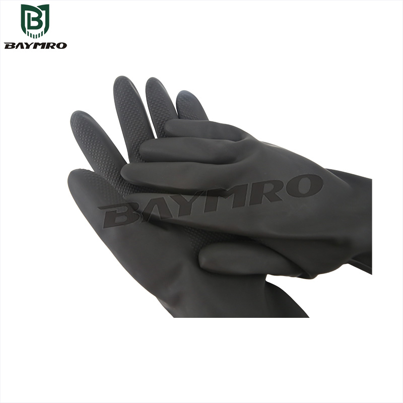 HDP406BLA - CE EN388 1110X - Chemical Resistant Gloves - HDP406BLA - Image 3