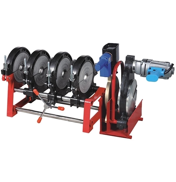 Robust frame and pipe clamps of the fusion machine