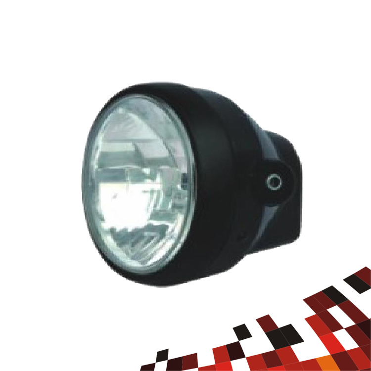 High-Impact Resistance Motorcycle Headlight