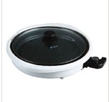 Health Grill and Pizza Pan with Adjustable Temperature