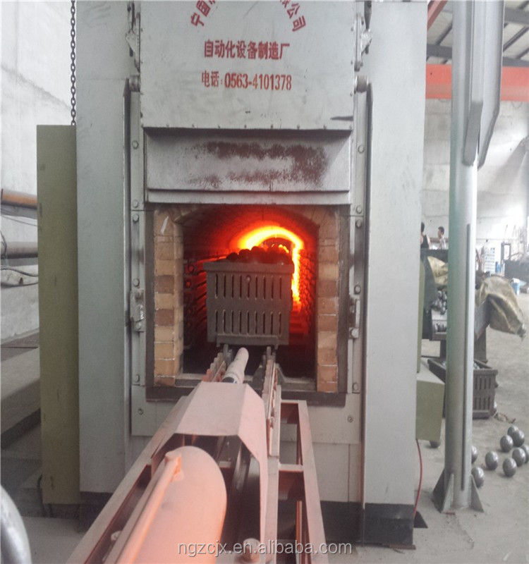 Furnace interior and loading mechanism