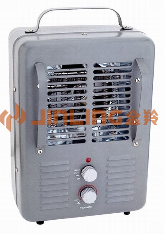 Portable Electric Space Heater with Adjustable Thermostat