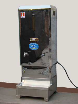 Stainless Steel Hot Water Dispenser with Dual Taps
