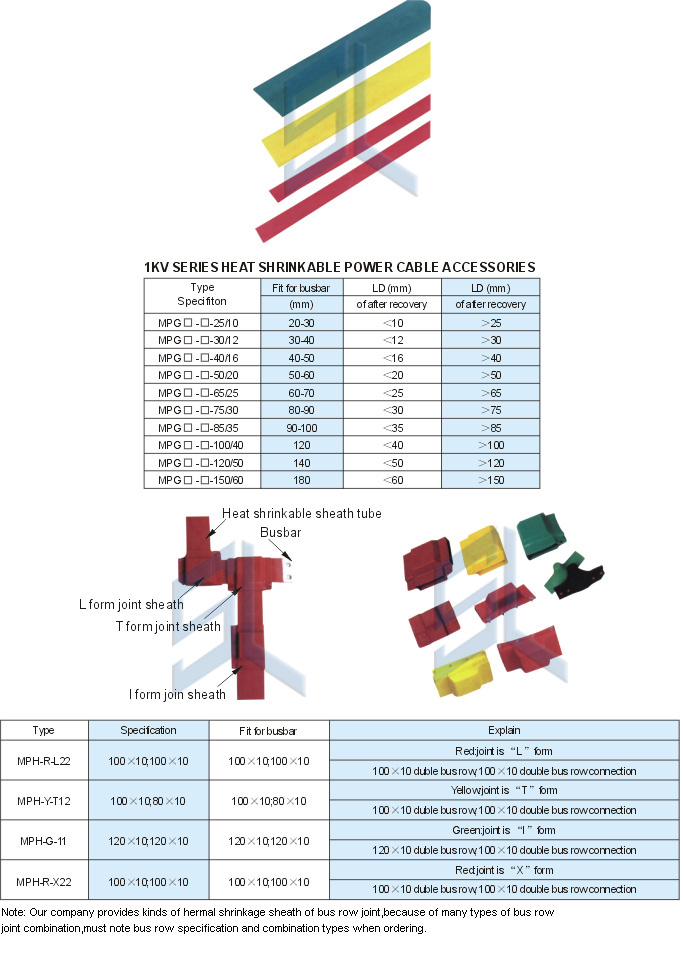 Heat Shrinkable Power Cable Accessories
