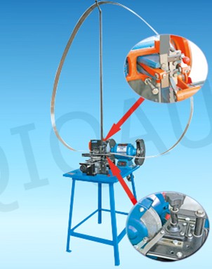 Metal Strip Bending and Welding Machine