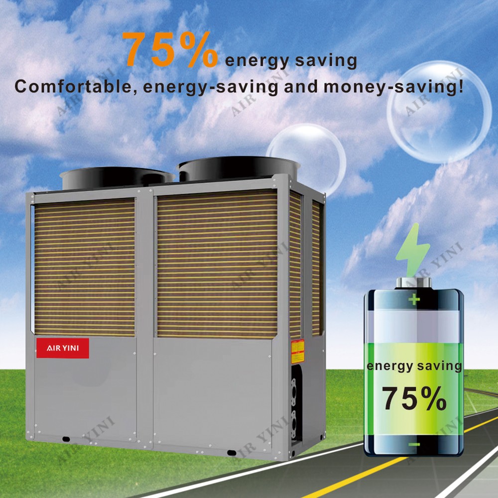 Heating and cooling heat pump EVI Air to Water Heat Pumps Air Source Heat Pump - Image 2