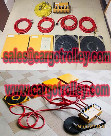 Heavy Duty Air Transporter System for Load Movement