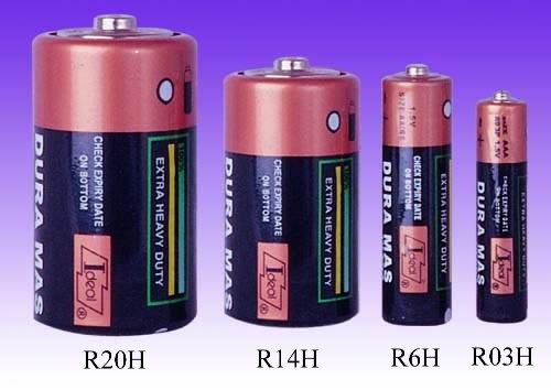 Heavy Duty Primary Battery with PVC Jacket