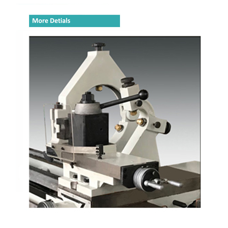 Heavy-Duty Big Bore Lathe with Gap Bed