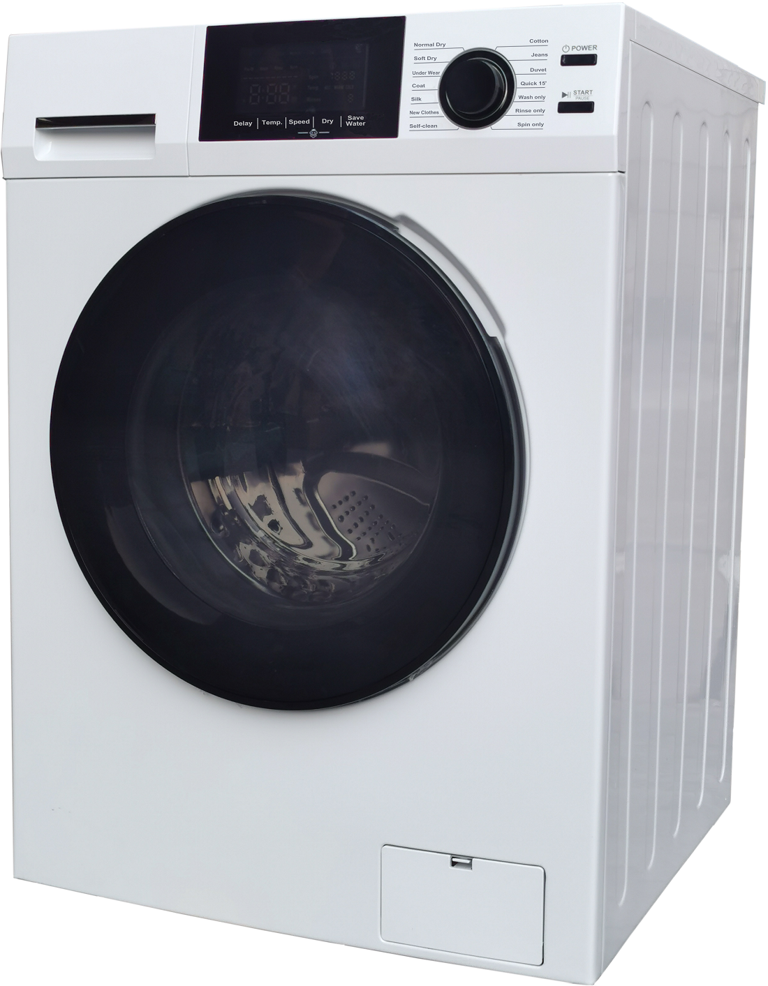 Heavy Duty Front-Load Washing Machine with Dryer - Image 2