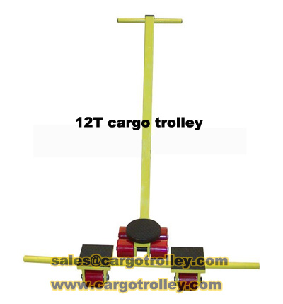 Heavy Duty Moving Skates with Rotating Platform