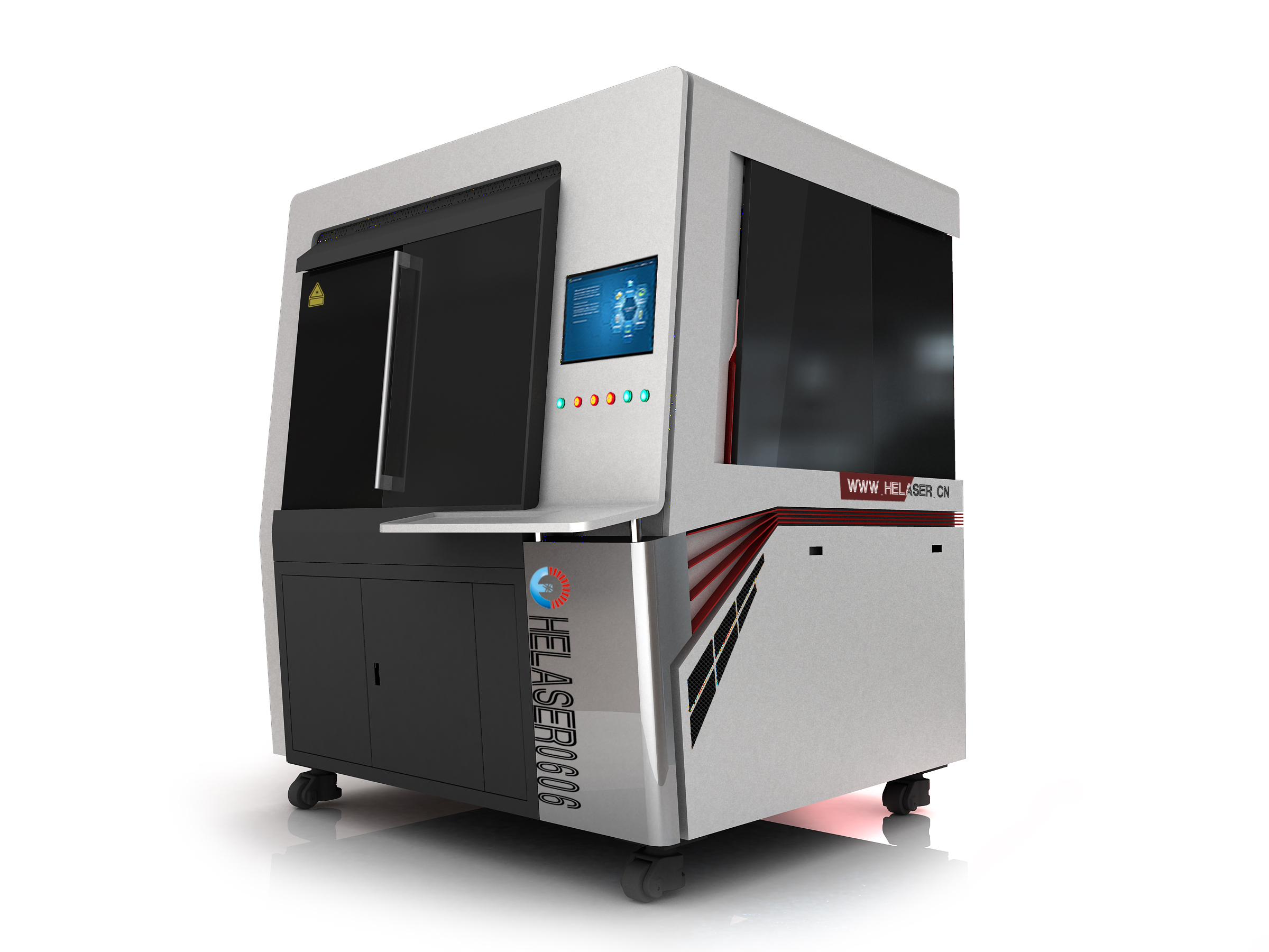 Small Enclosure Fiber Laser Cutting Machine