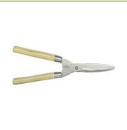 Hedge Shears with Wooden Handles