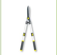 Telescopic Hedge Shears with High-Carbon Steel Blades