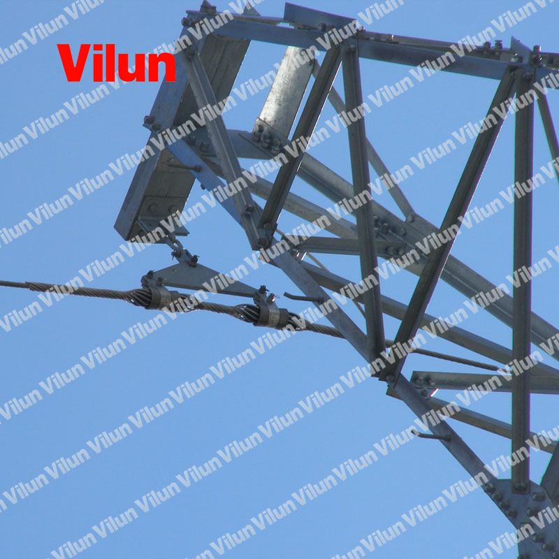 Helical Suspension clamp for OPGW fiber optical cables - Image 3