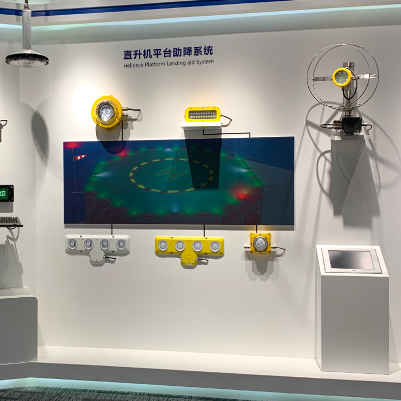 Helicopter Landing Platform Lighting System